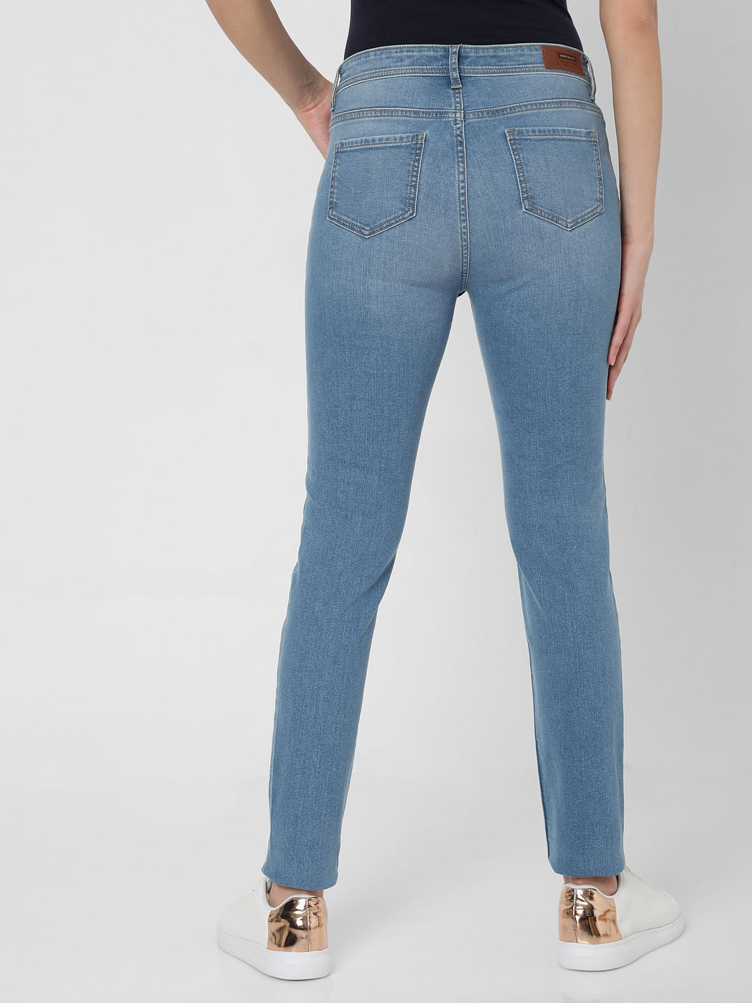 Light Blue High Rise Skinny Jeans