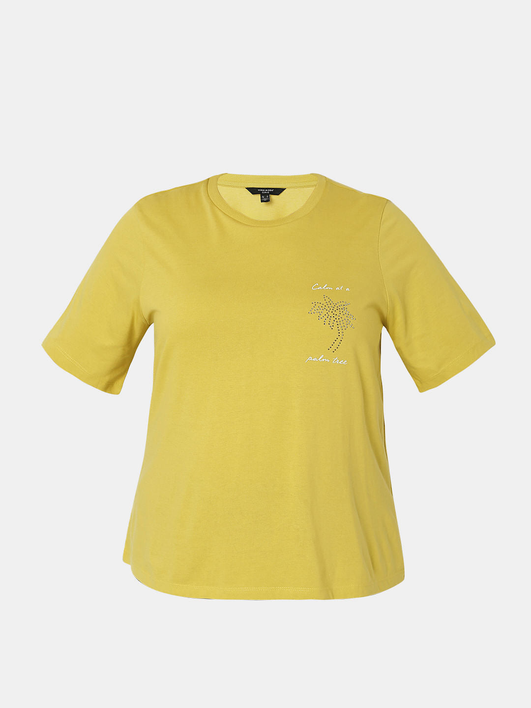 Curve Yellow T-Shirt
