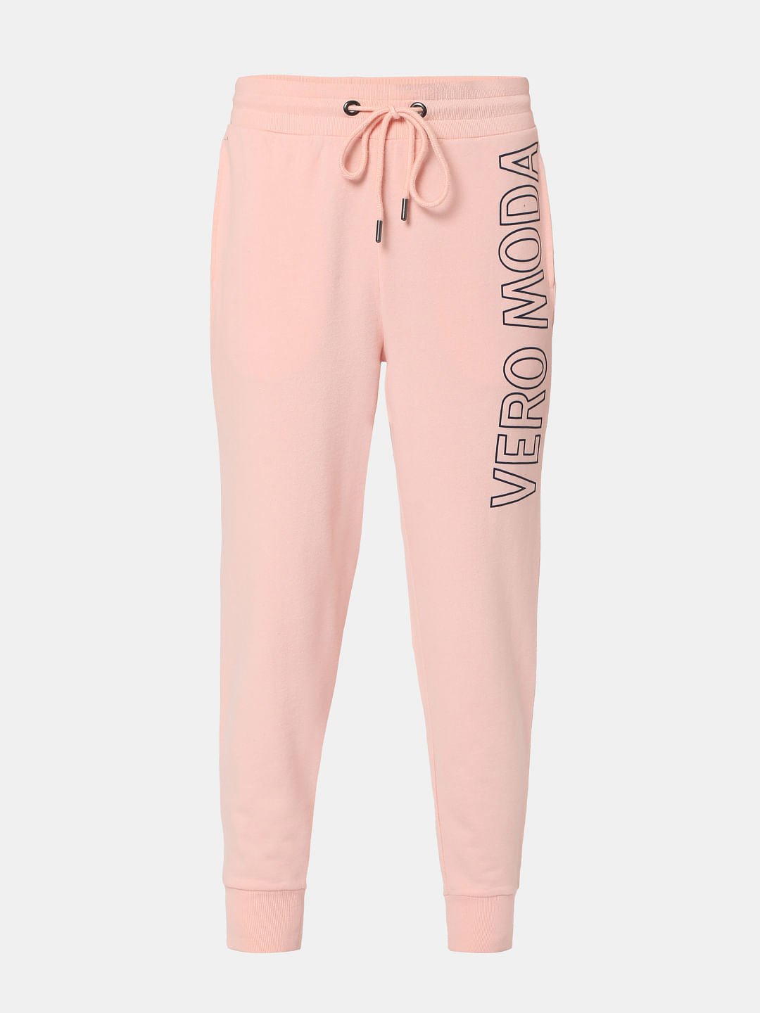 Pink Logo Print Lounge Joggers