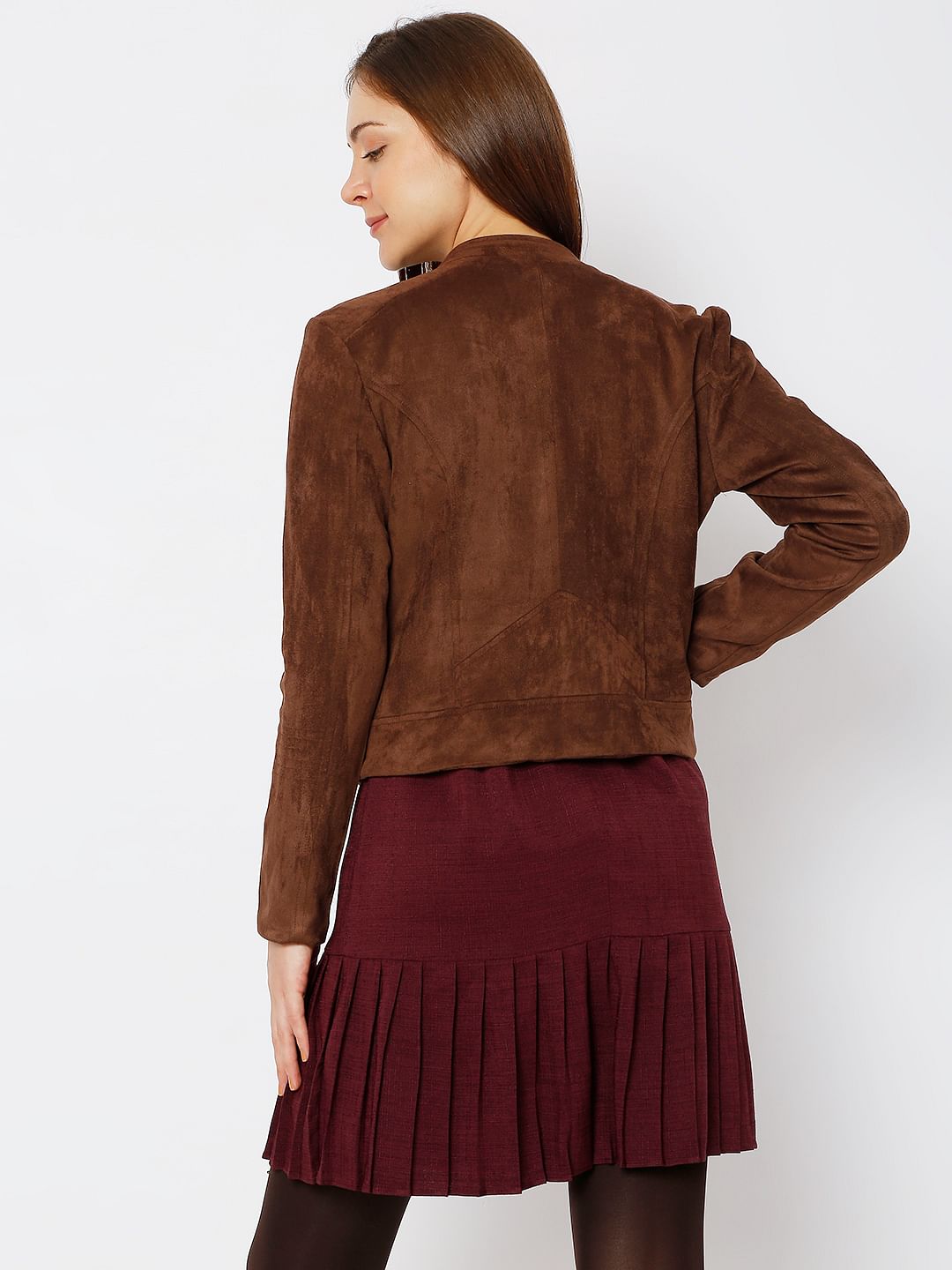 Brown Suede Jacket