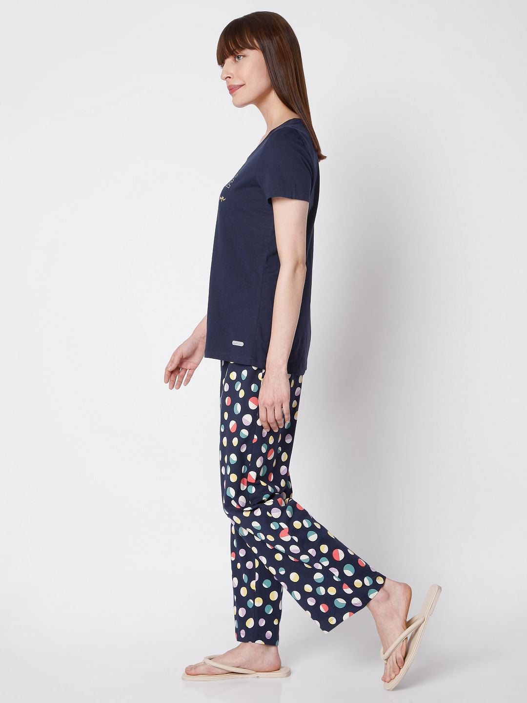 Blue T-Shirt & Pyjama Set