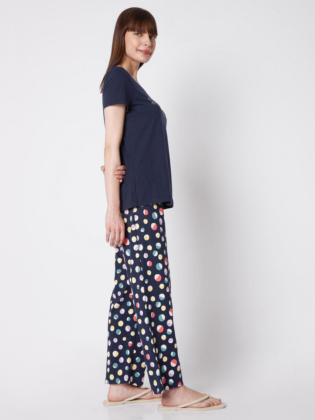 Blue T-Shirt & Pyjama Set