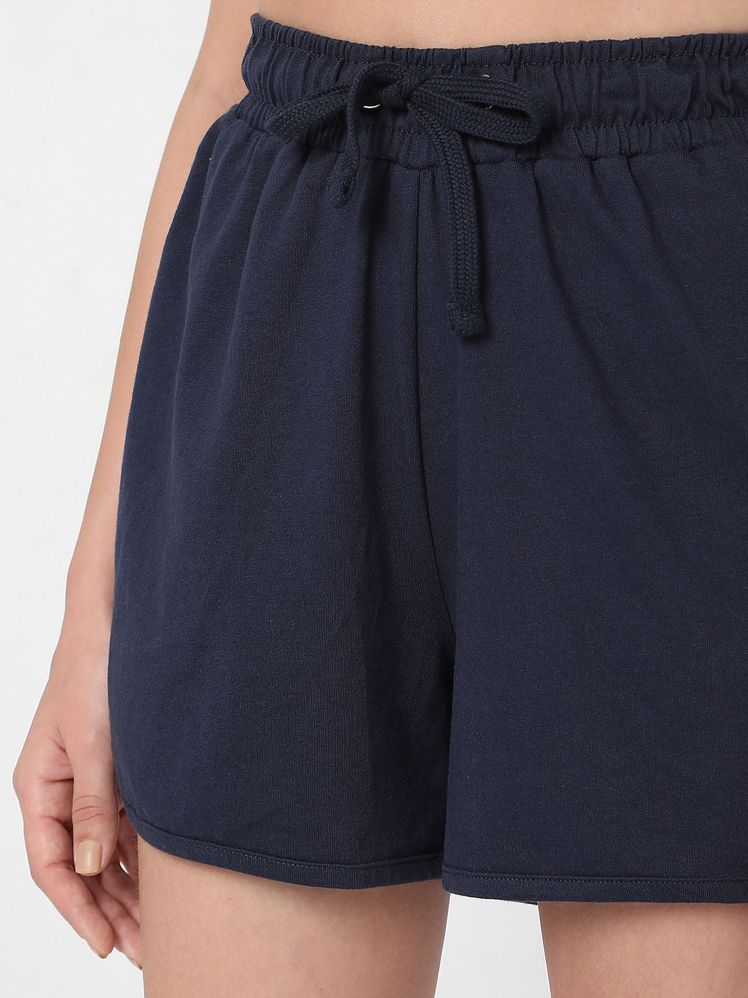 Blue Printed T-Shirt & Shorts Night Suit Set