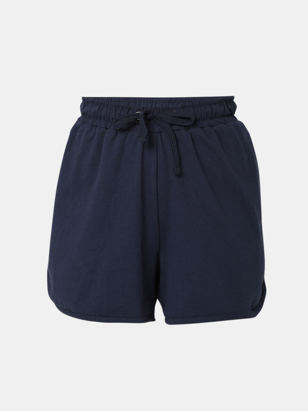 Blue Printed T-Shirt & Shorts Night Suit Set