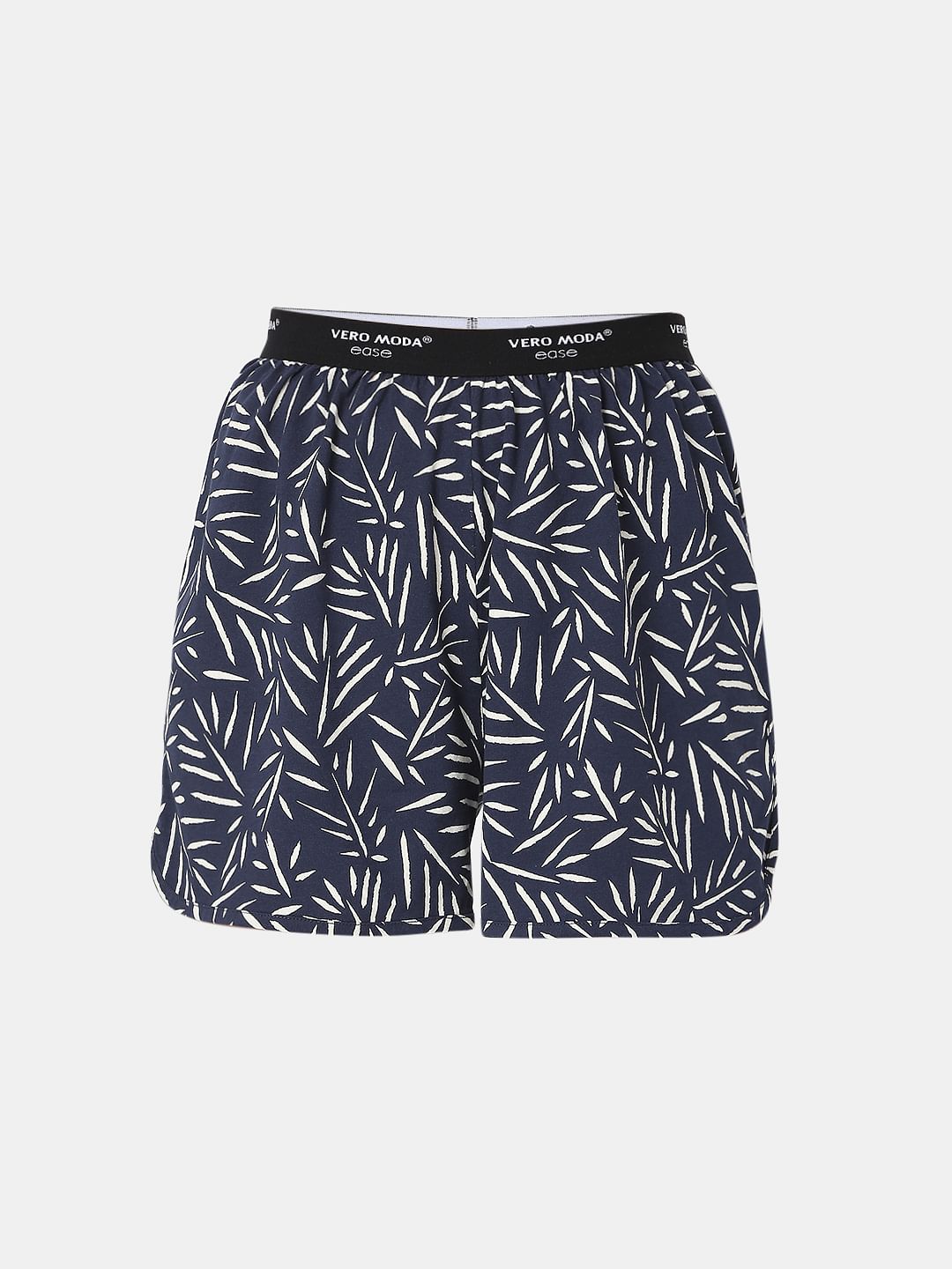 Navy Blue Tank Top & Shorts Set