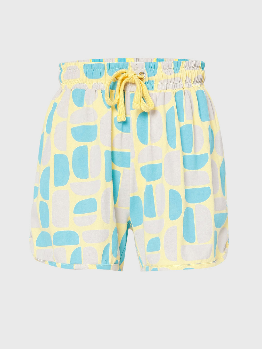 White T-Shirt & Shorts Set