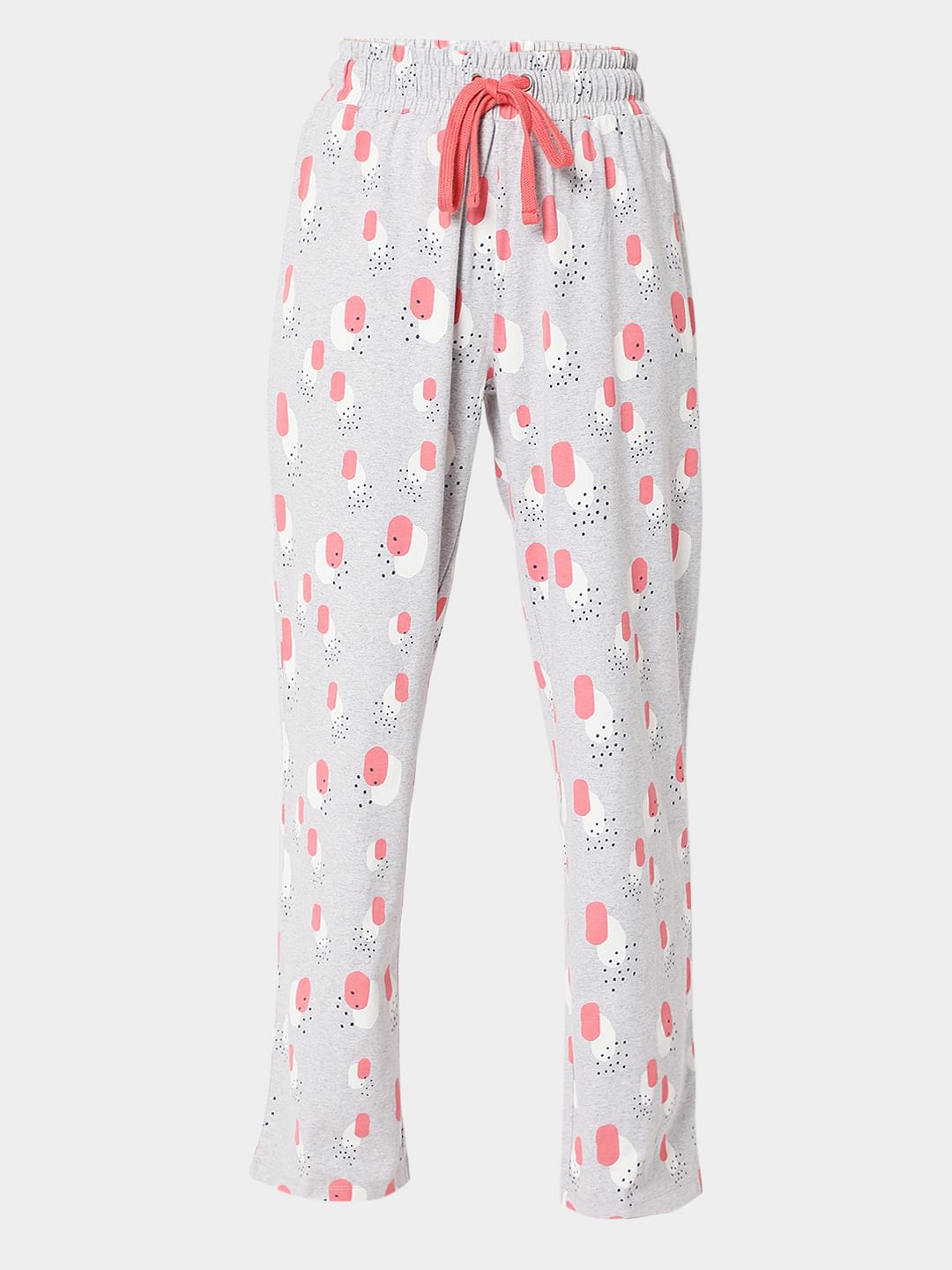 Pink T-Shirt & Pyjama Night Suit Set