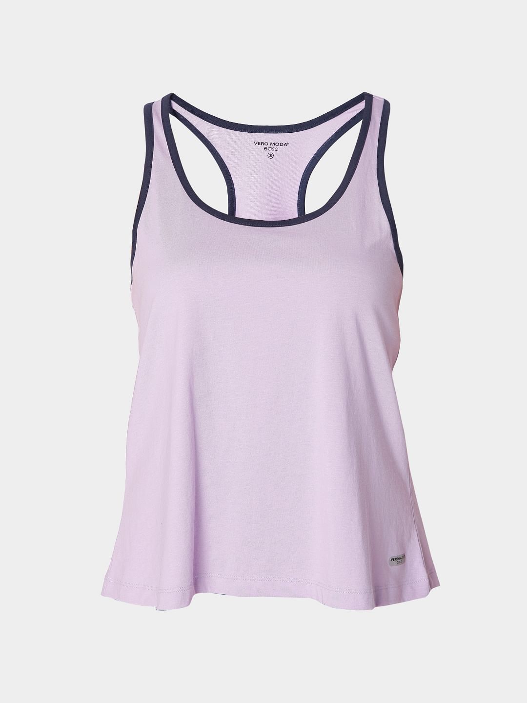 Purple Tank Top & Shorts Set