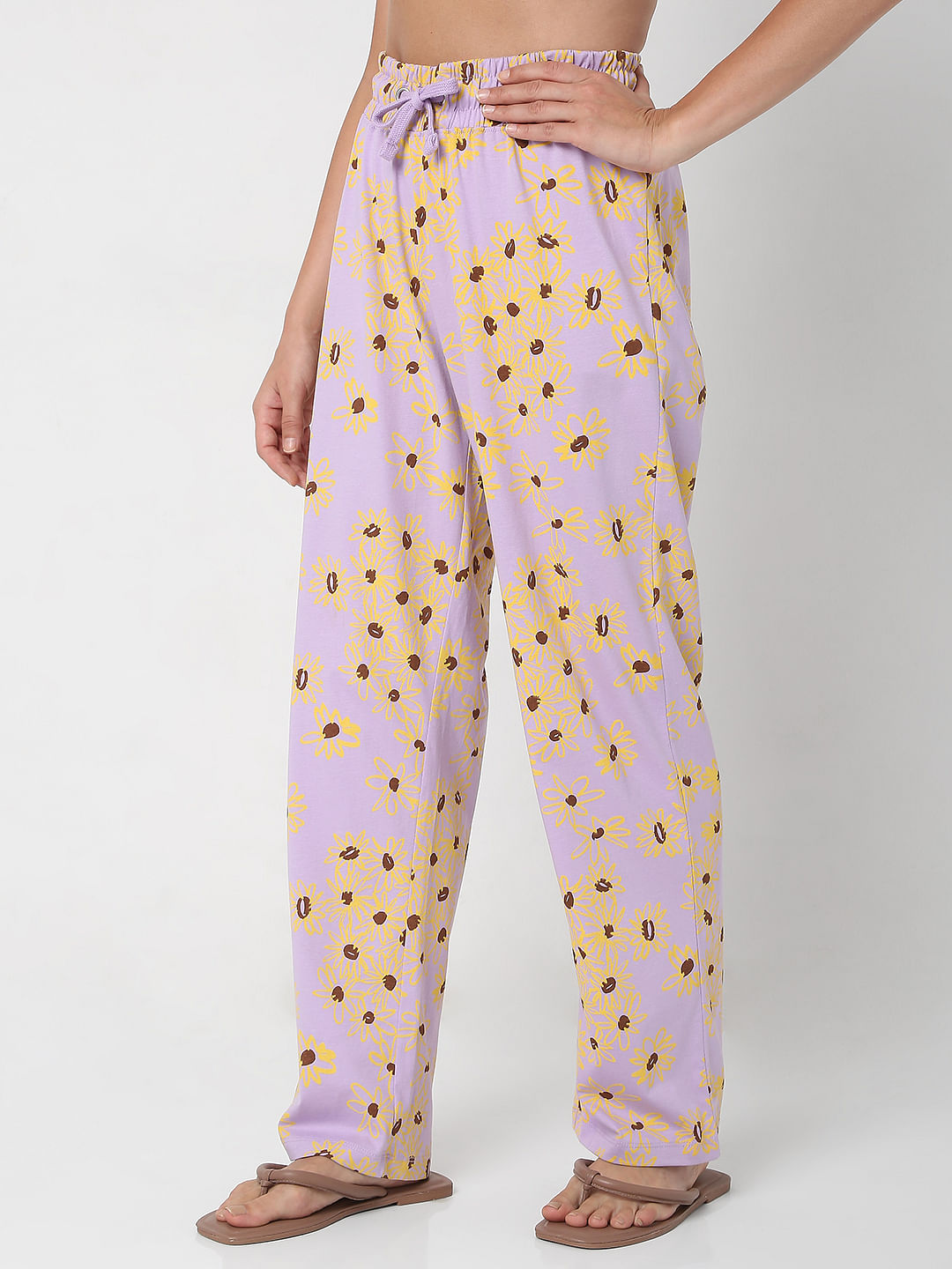 Lilac T-Shirt & Pyjama Set