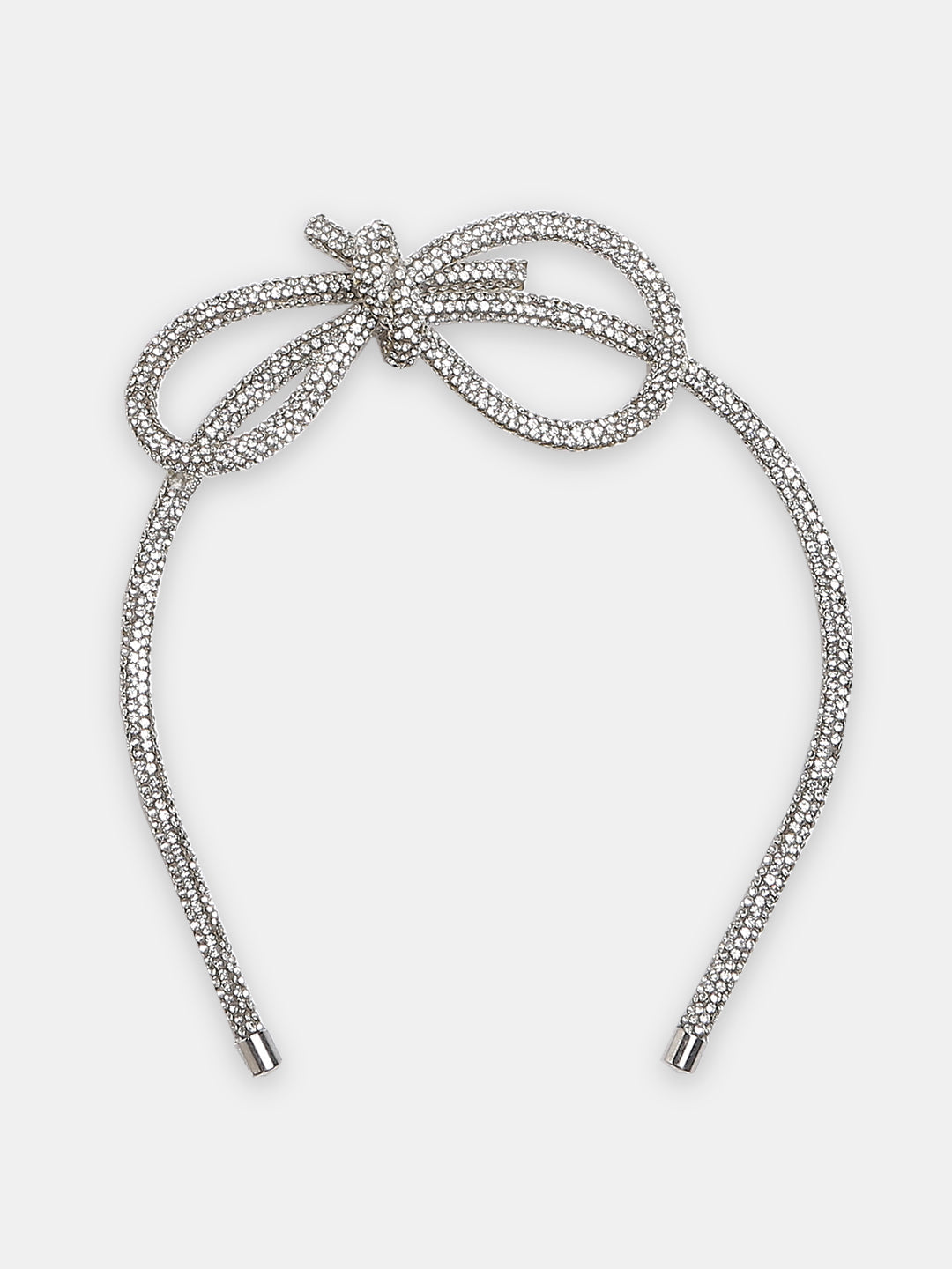 Silver Bow Hairband