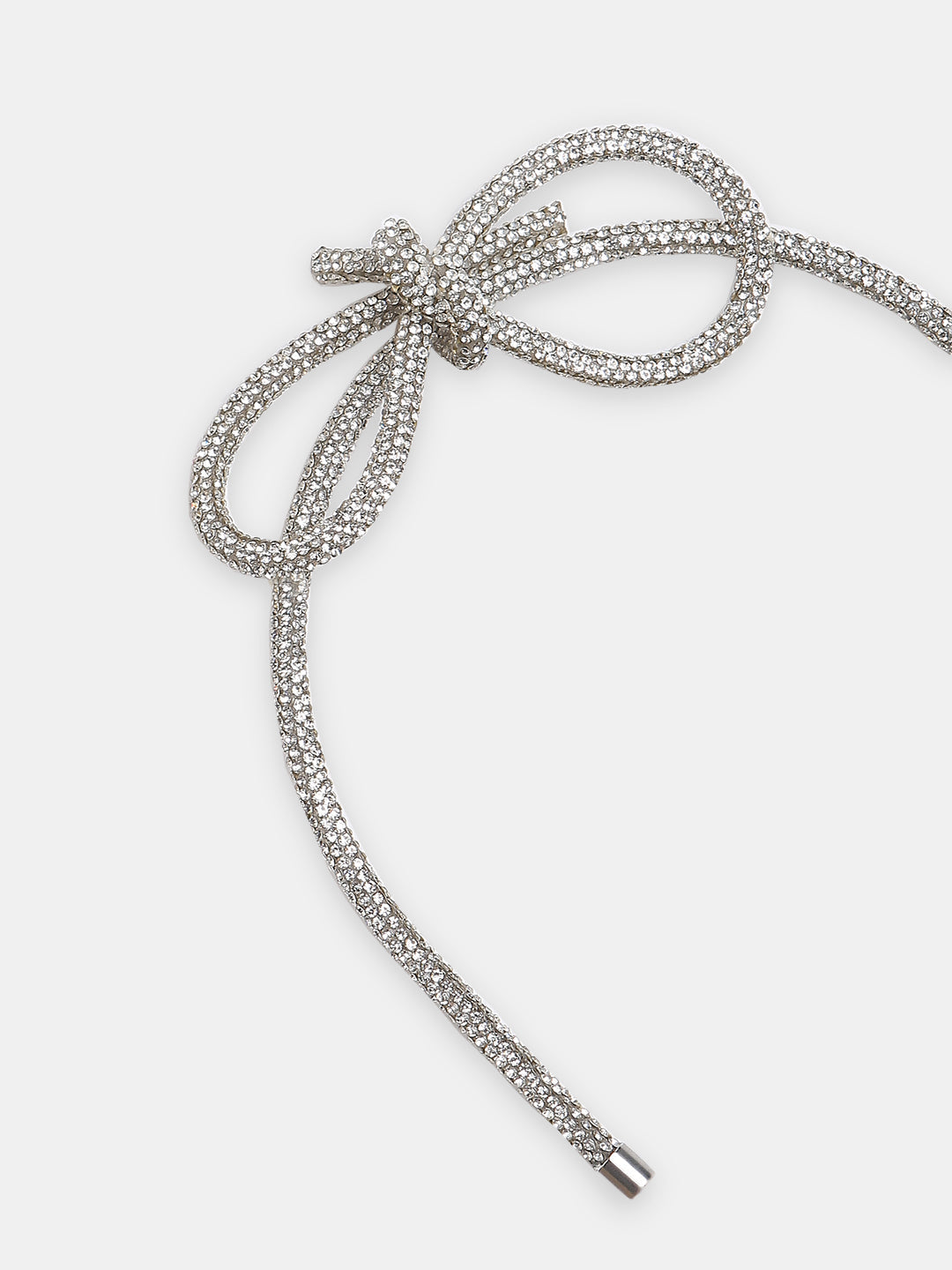 Silver Bow Hairband