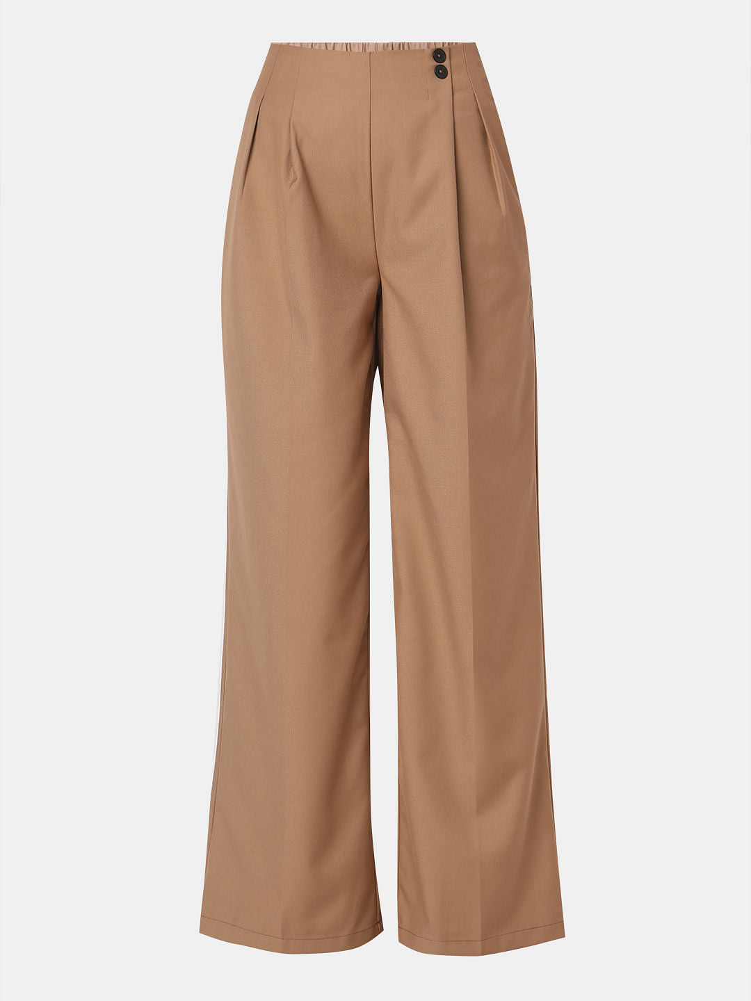 Beige Wide Leg Pant