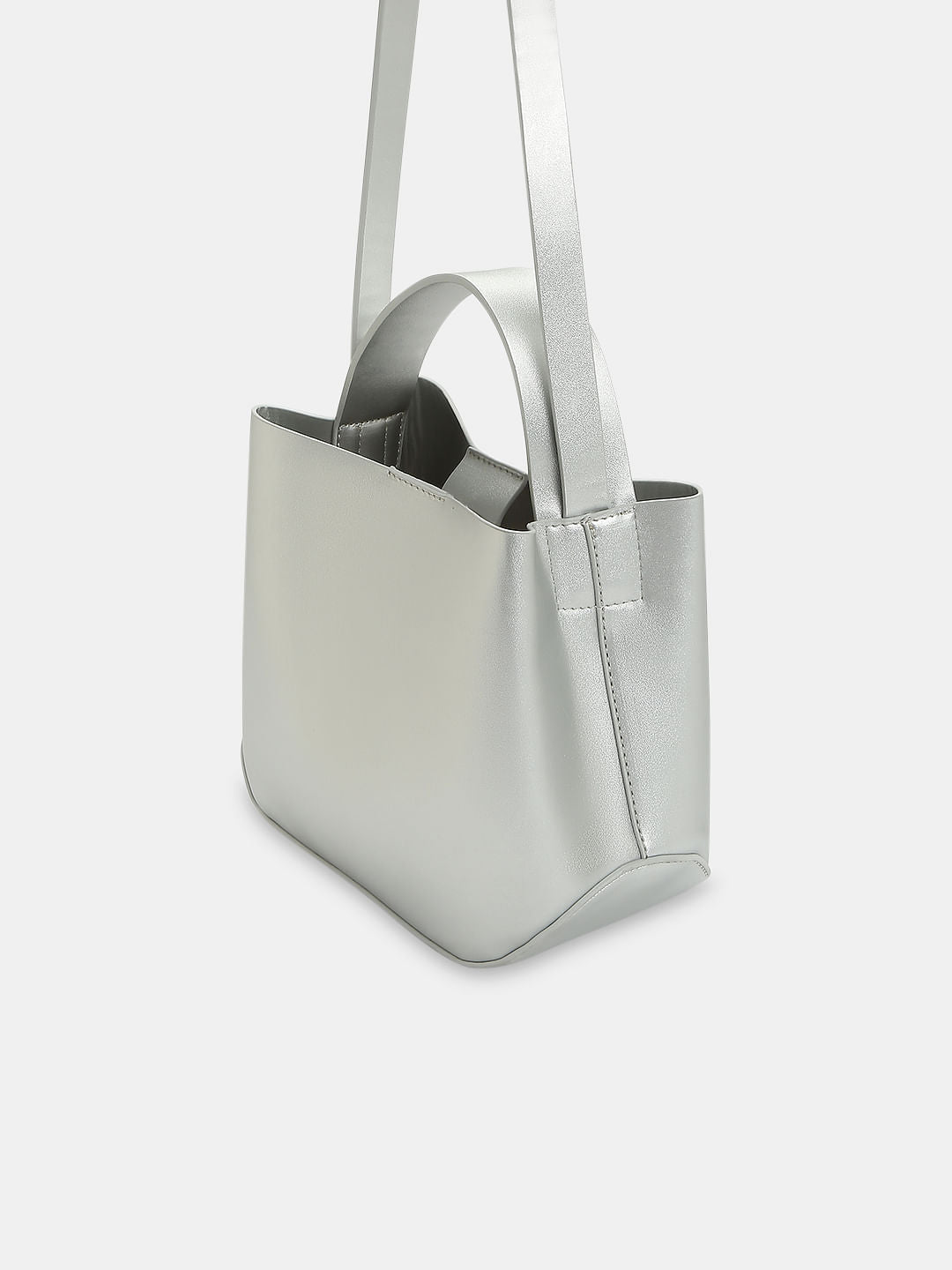 Silver Mini Handbag