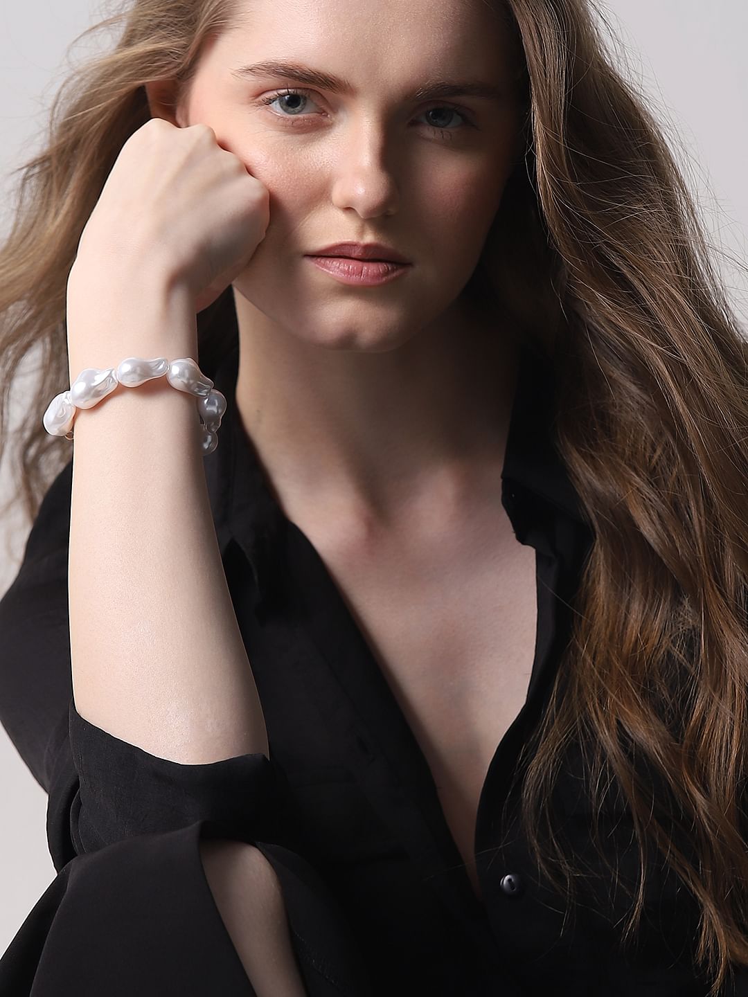 White Pearl Bracelet