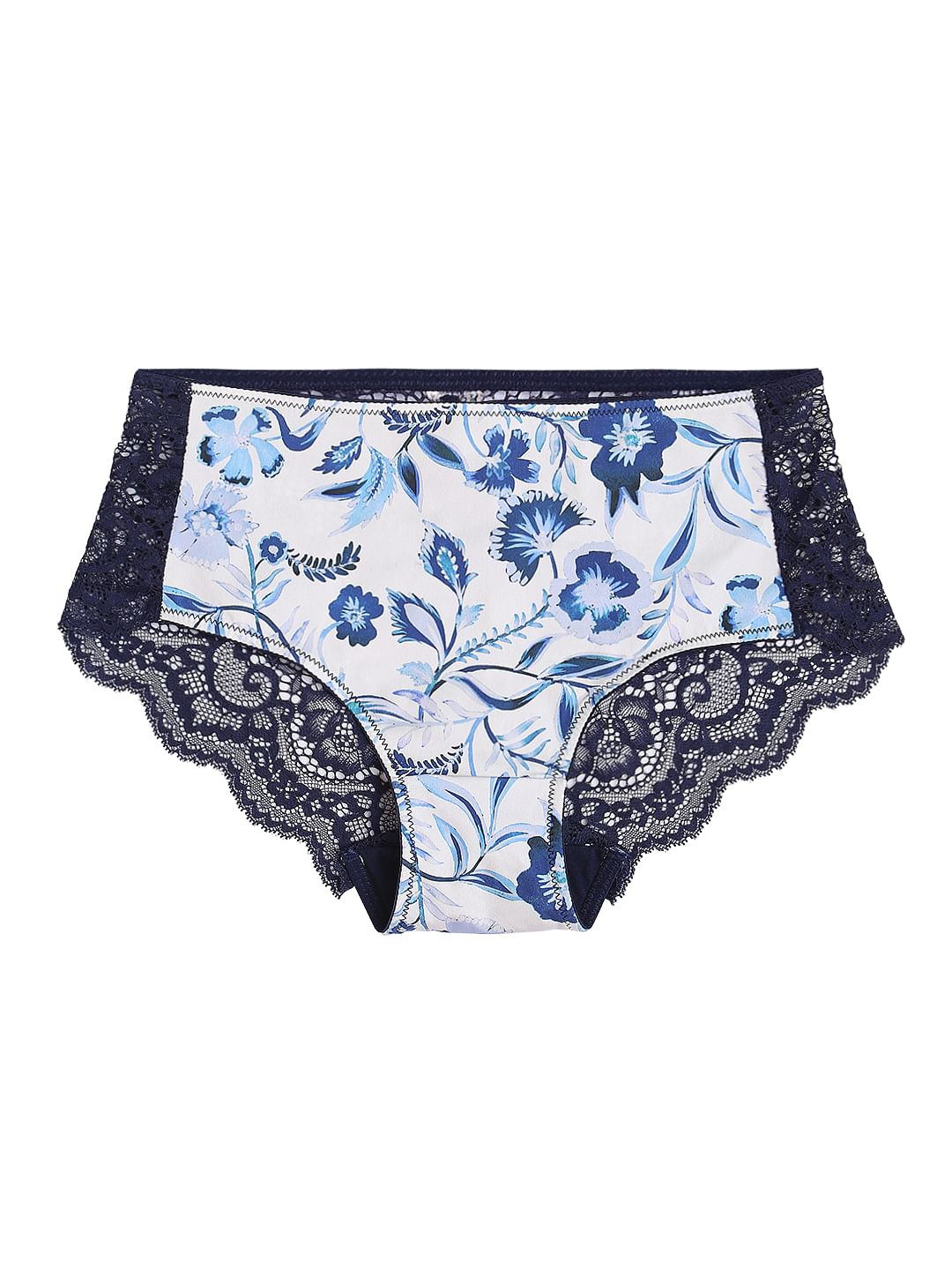 Intimates Blue Floral Maxi Briefs