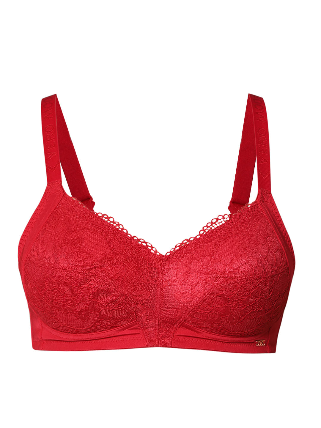 Intimates Red Non-Wired Full Coverage Bra