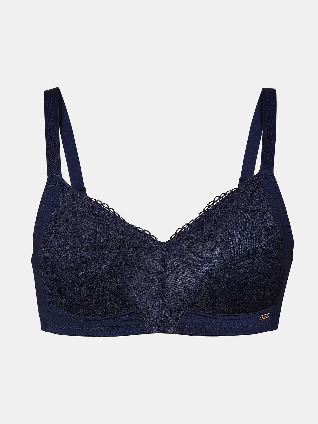 Blue Lace Classic Full Coverage Non-Padded Bra