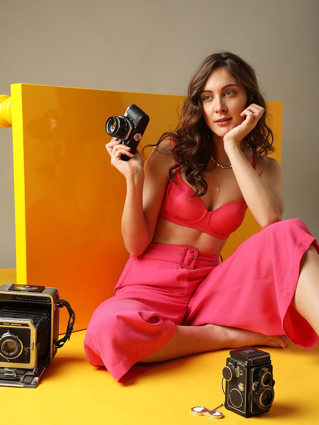 Intimates Pink Padded Non-Wired T-Shirt Bra