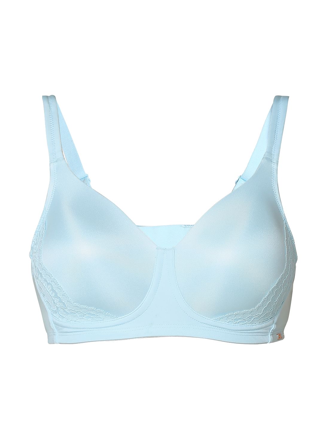 Intimates Blue Padded Non-Wired T-Shirt Bra