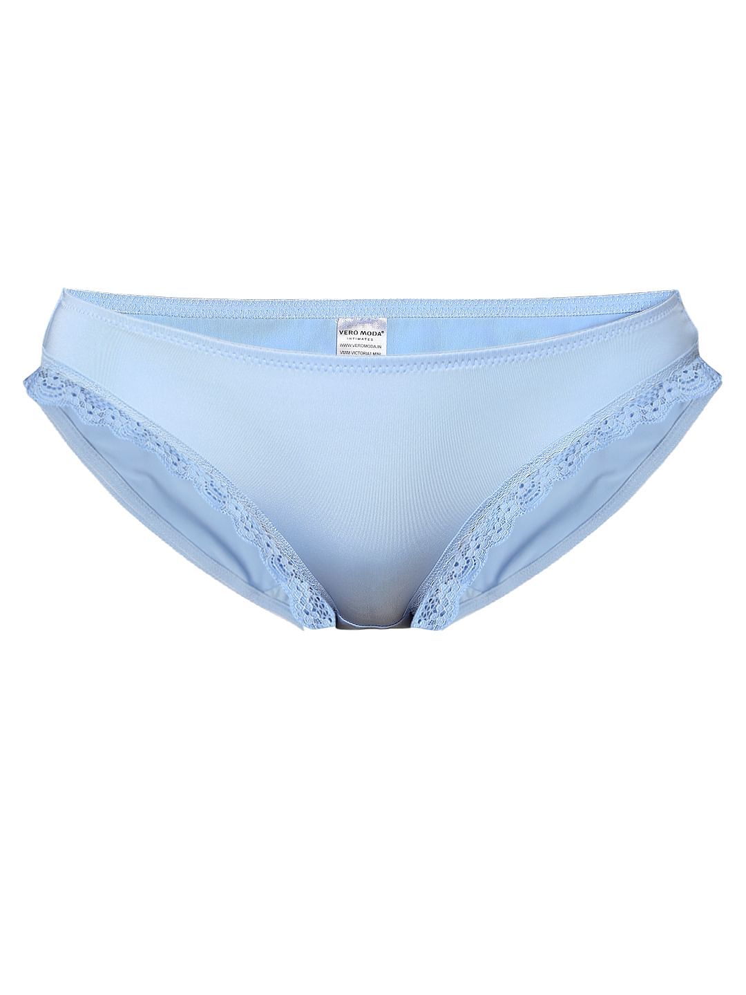 Intimates Blue Lace Detail Mini Briefs