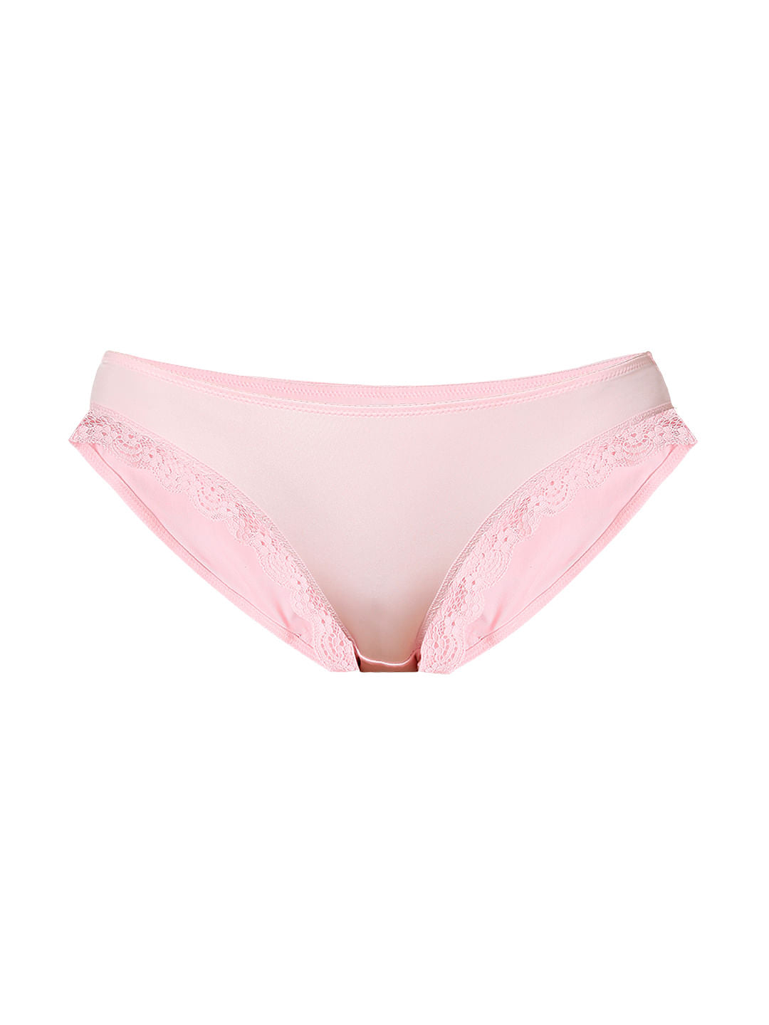 Intimates Pink Lace Detail Mini Briefs
