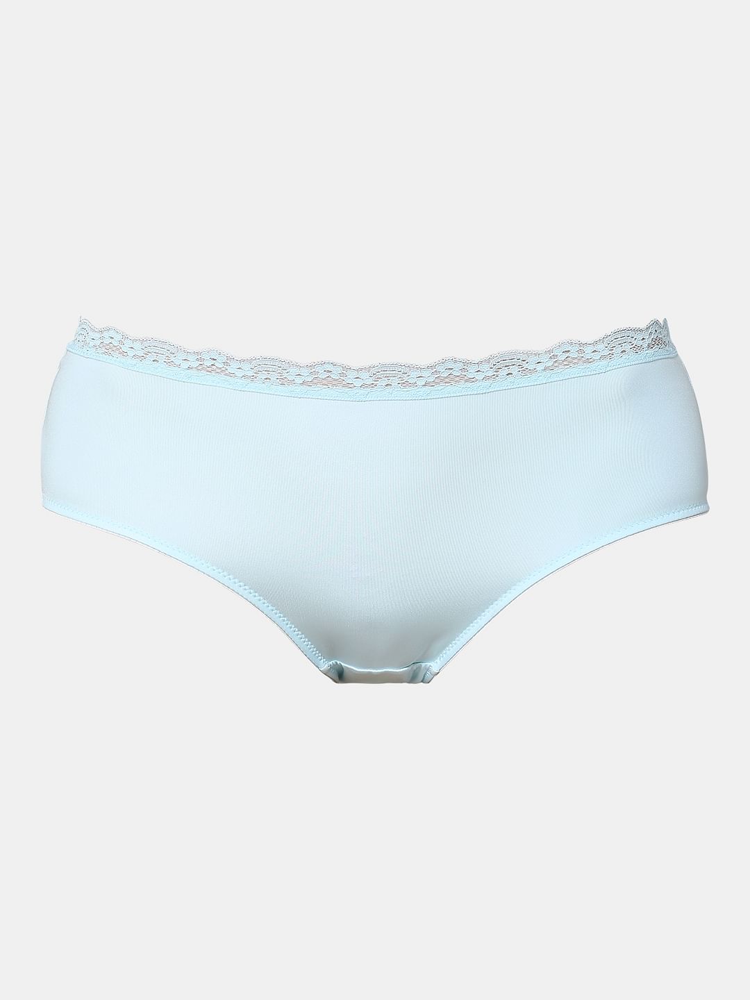 Blue Lace Midi Briefs
