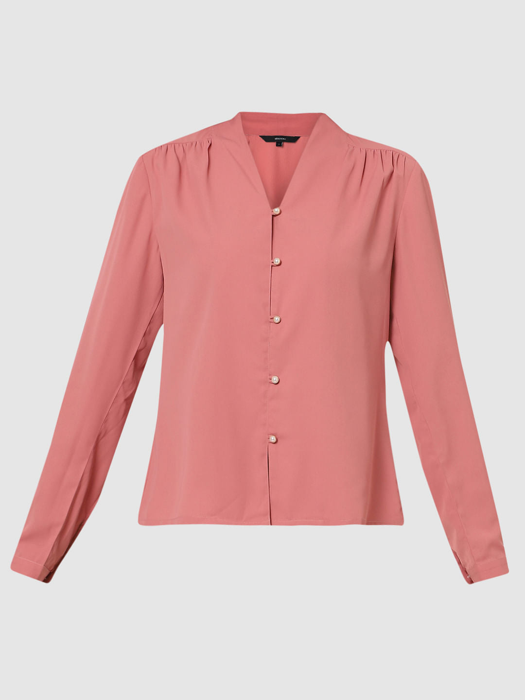 Pink Full Sleeves Shirt