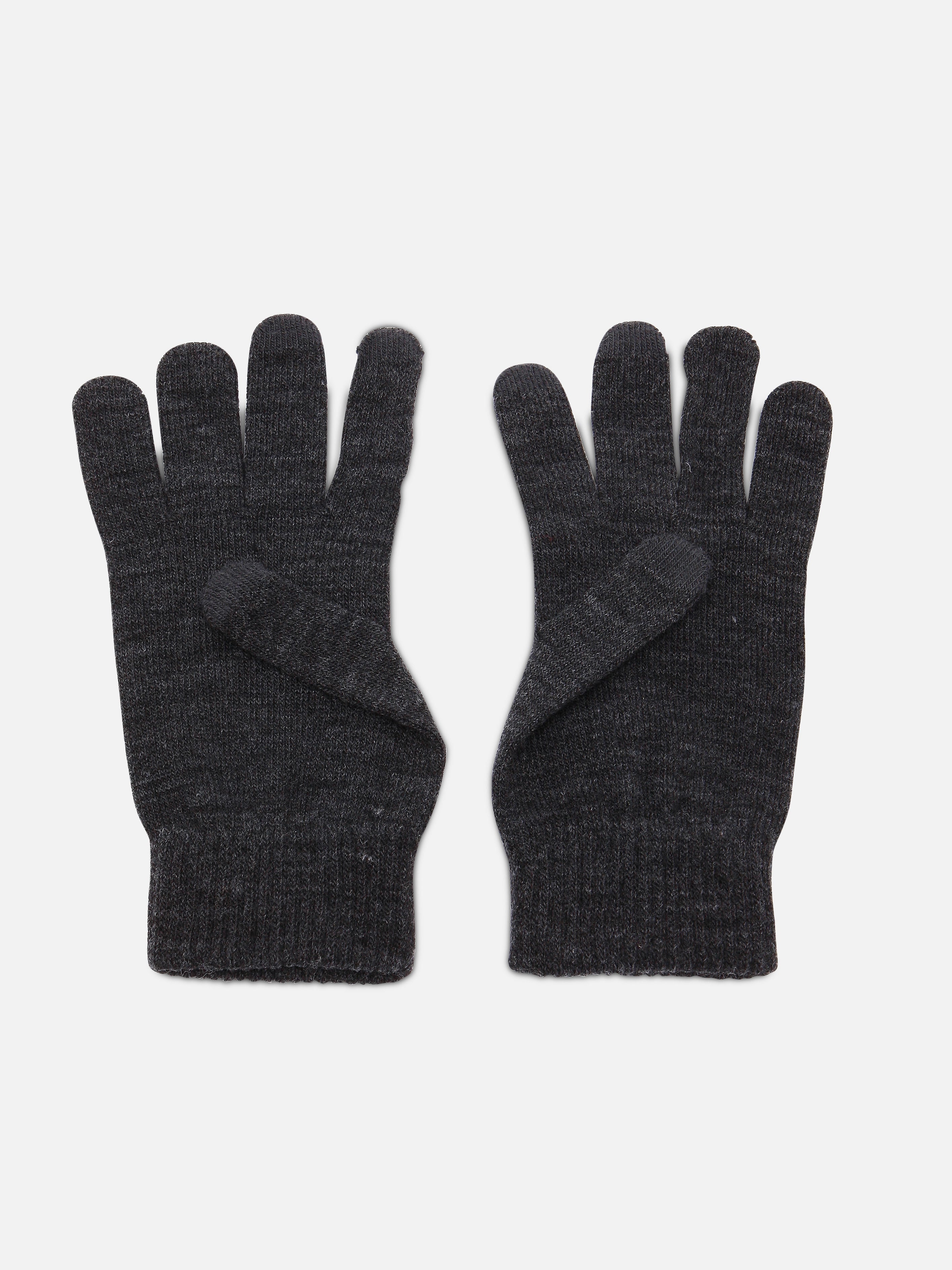 Dark Grey Gloves