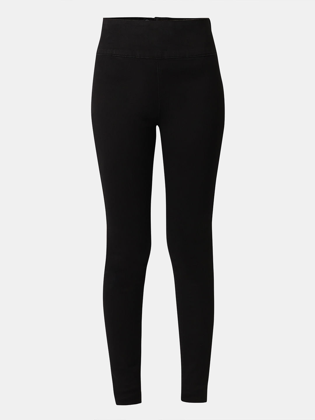 Black High Rise Jeggings