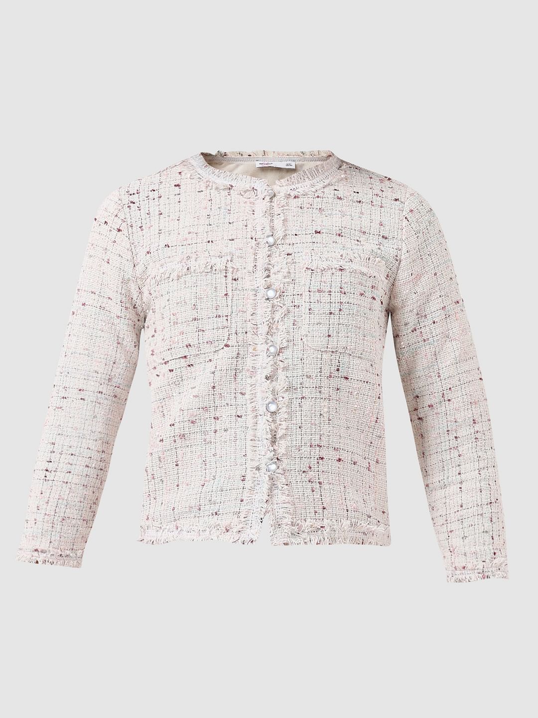 Girl White Yard Dyed Shirt