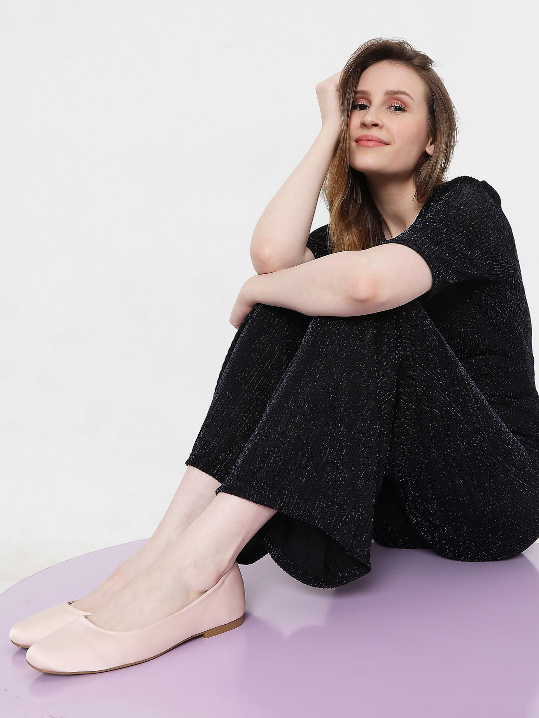 Blush Pink Ballet Flats