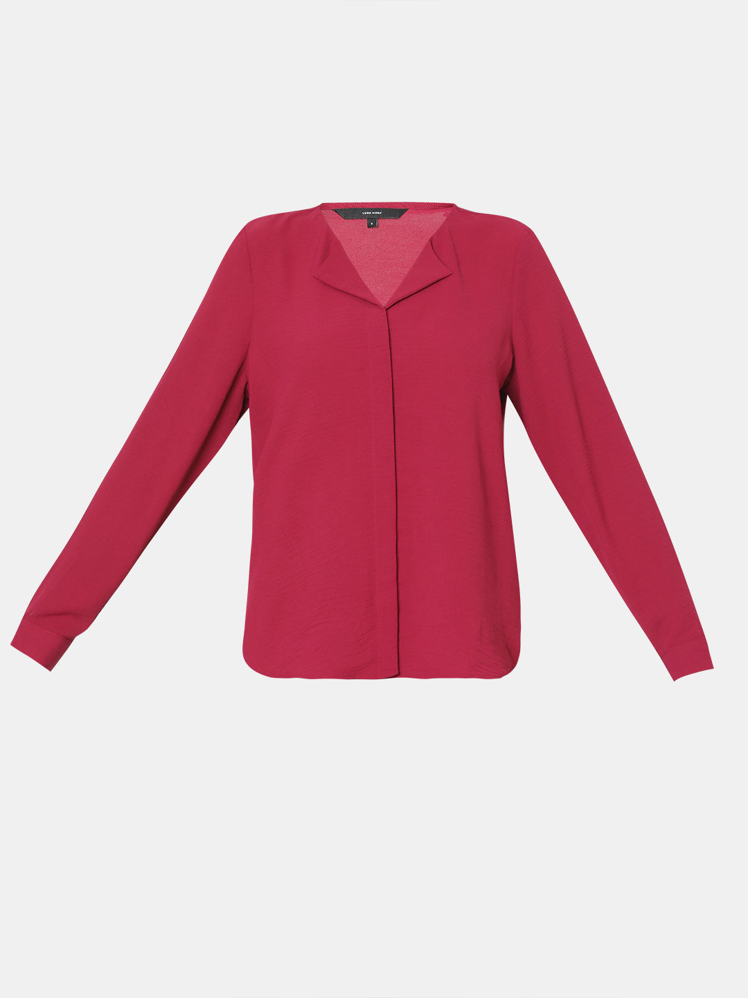 Red Shirt-Style Top