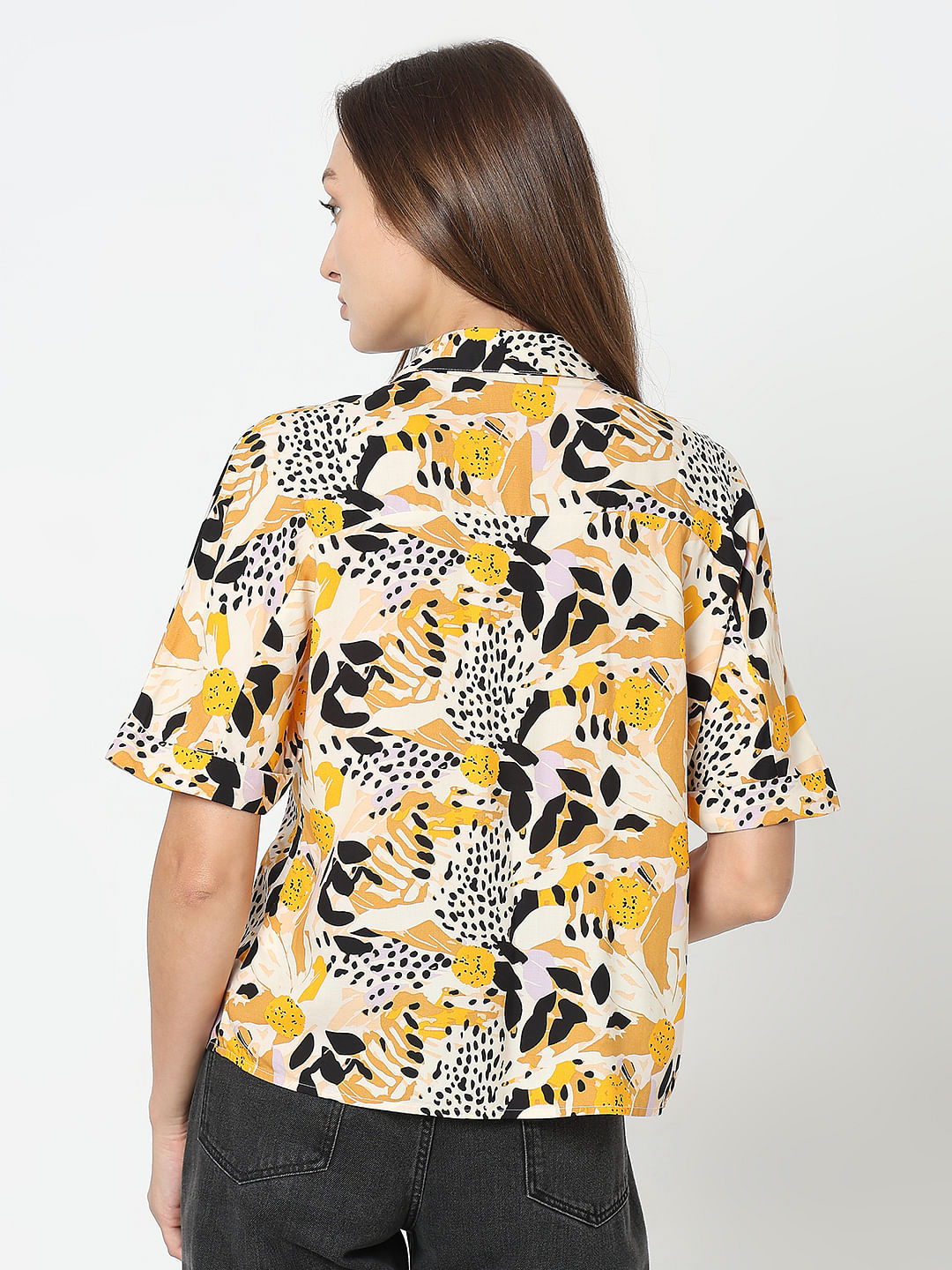 Black Printed Shirt