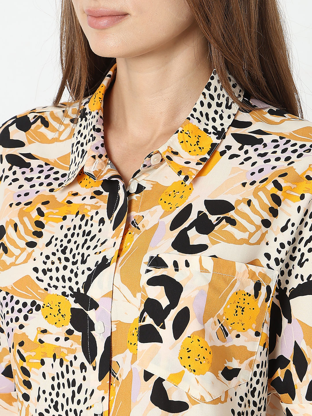 Black Printed Shirt
