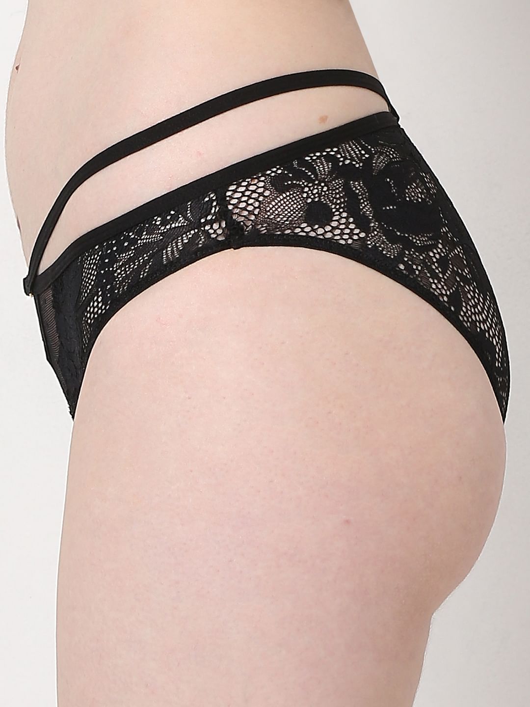 Intimates Black Lace Bralette