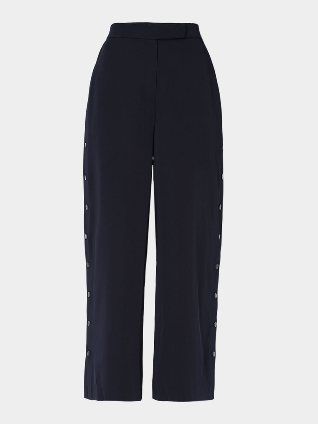 Blue High Rise Pants