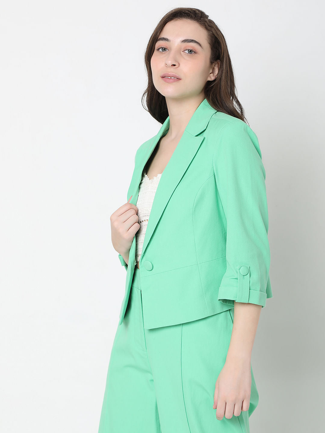 Mint Green Co-Ord Blazer