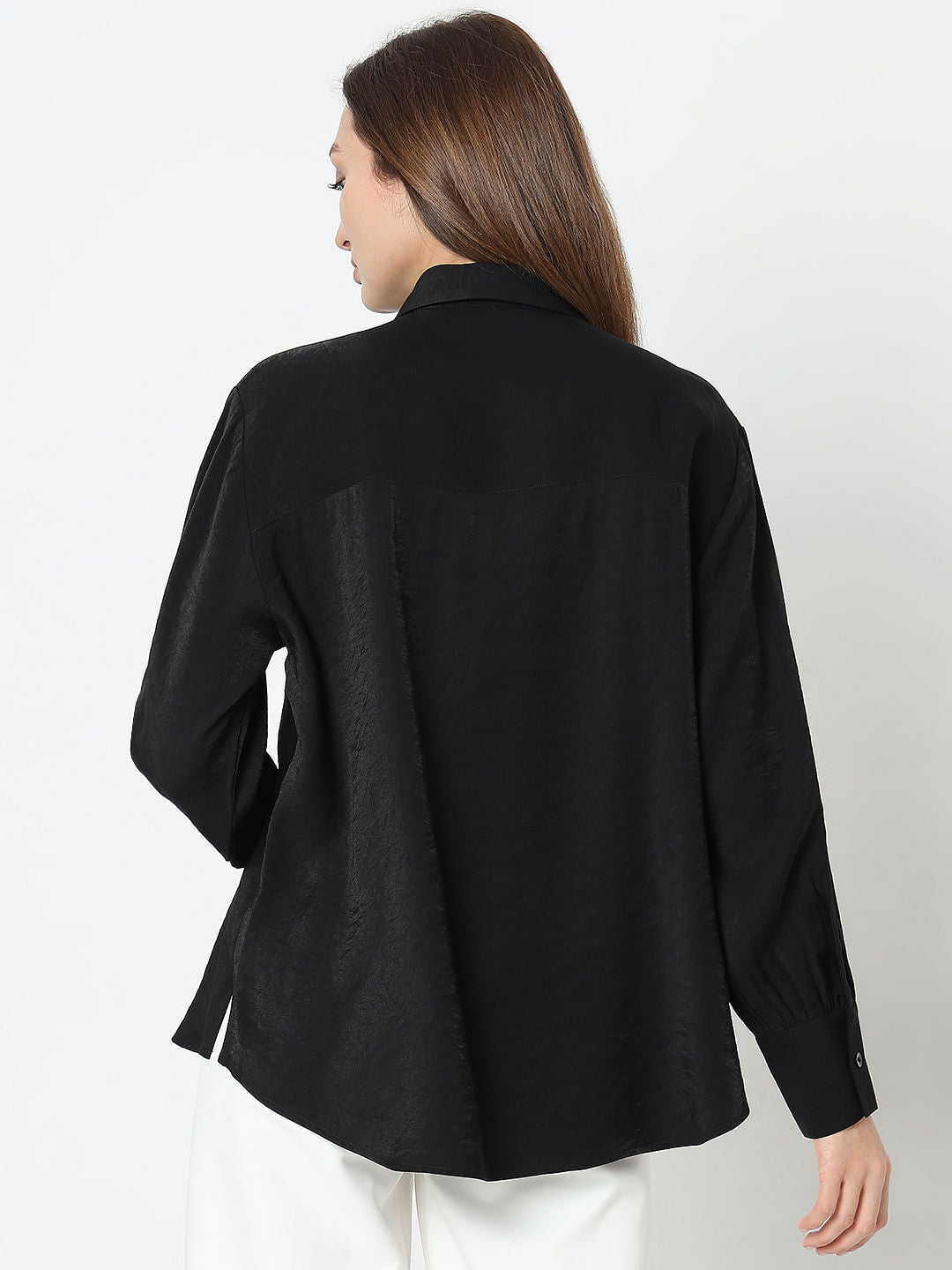 Black Full Sleeves Shirt