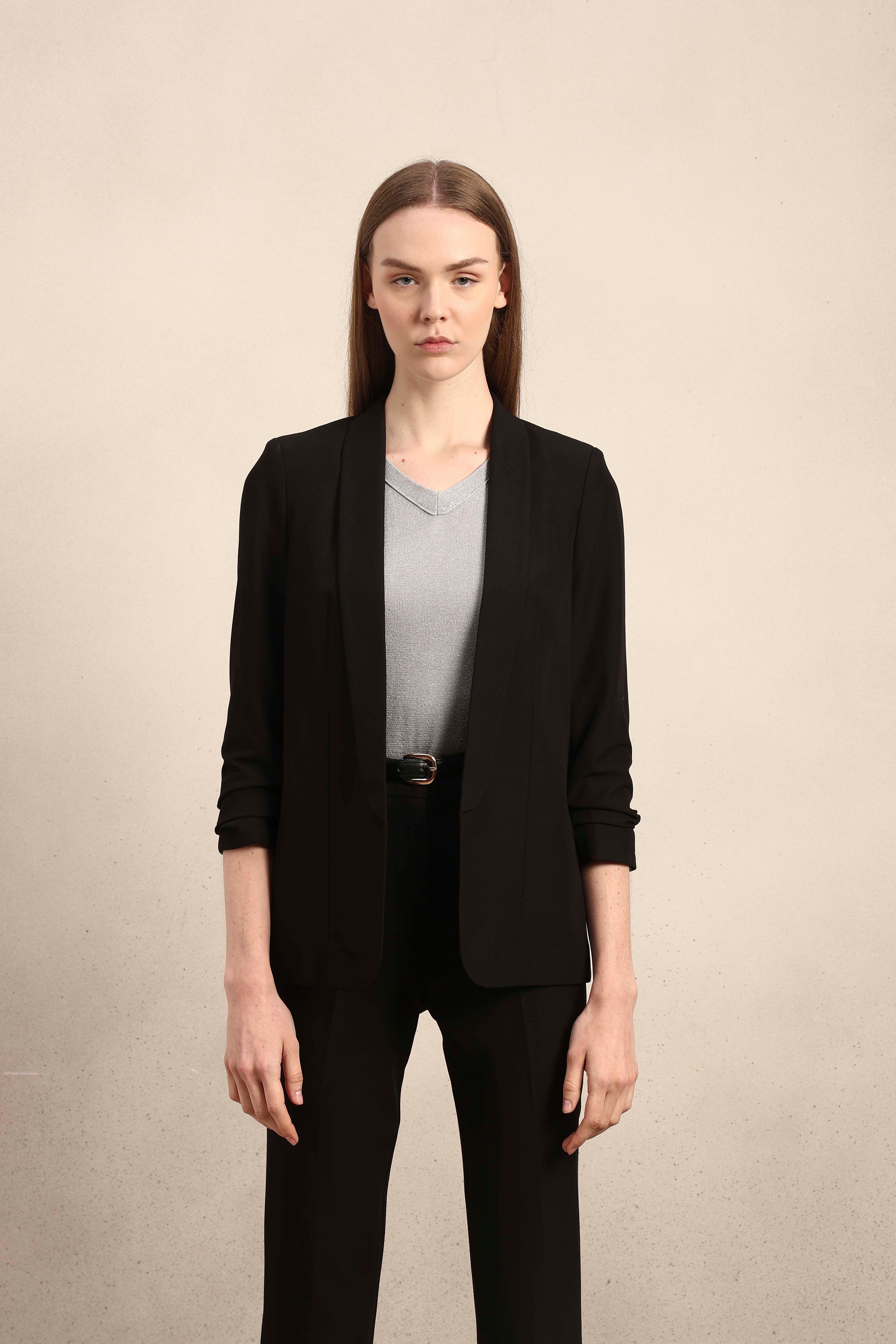 Shawl Collar Tailored Blazer