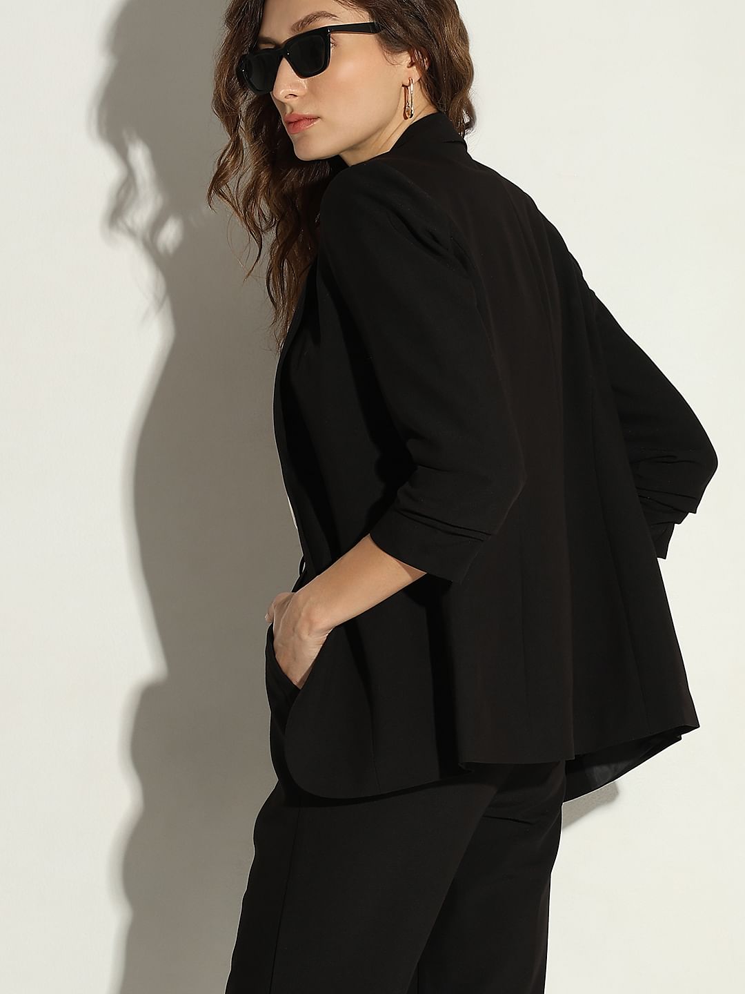 Black Tailored Co-Ord Set Blazer