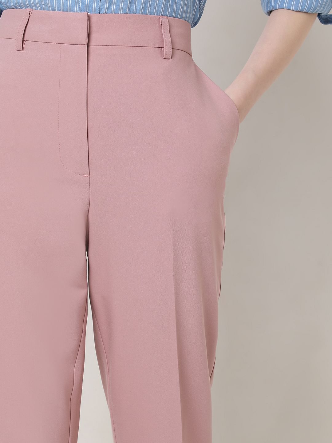 Pink Tailored Co-Ord Set Trousers