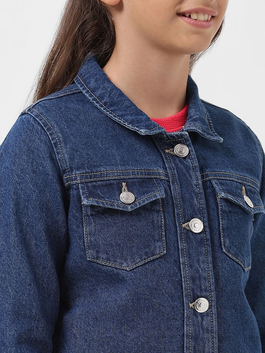 Girl Blue Denim Jacket