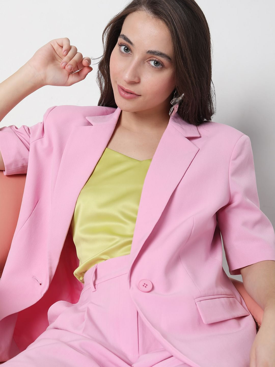 Pink Co-Ord Blazer