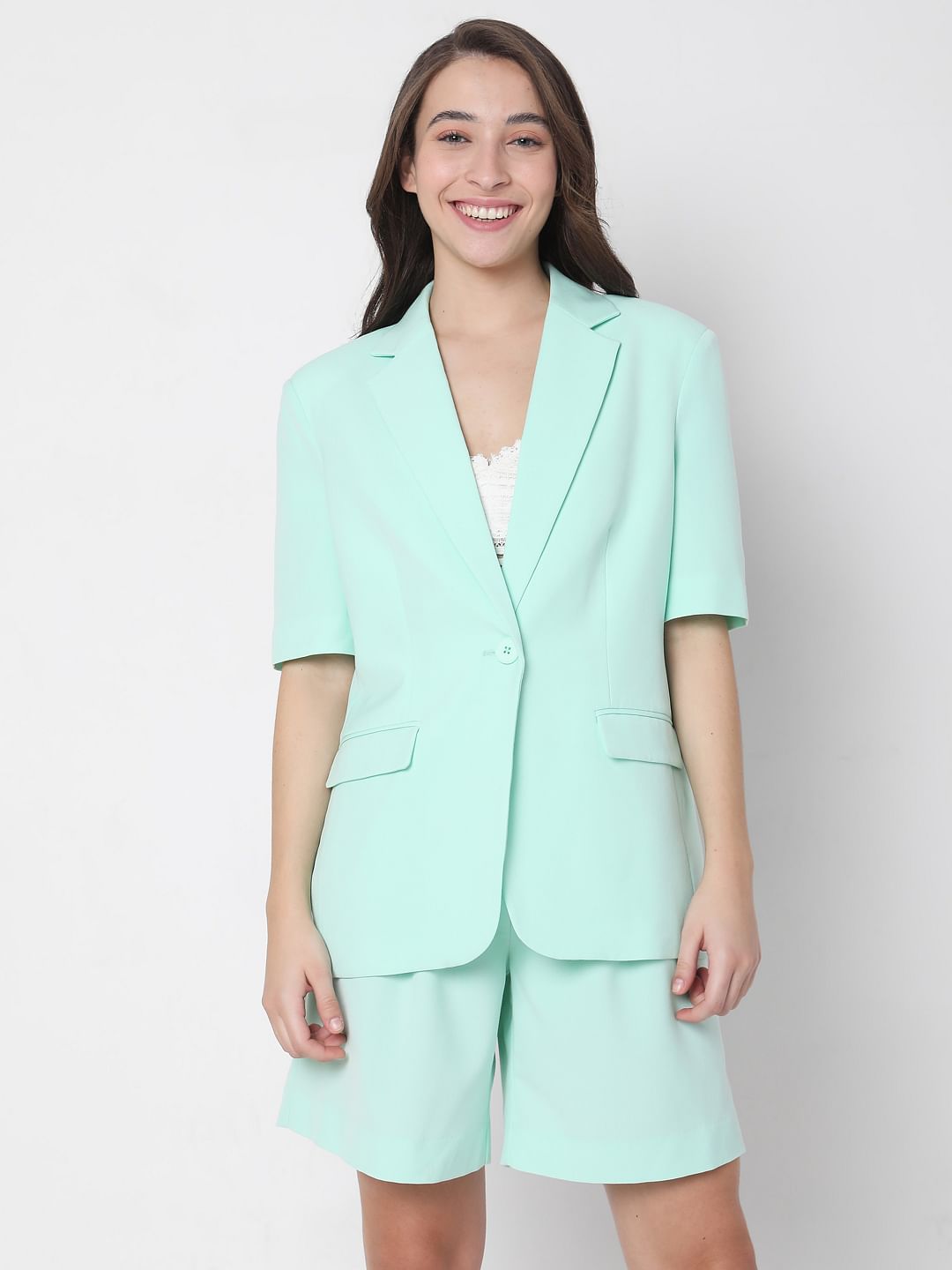 Green Co-Ord Blazer
