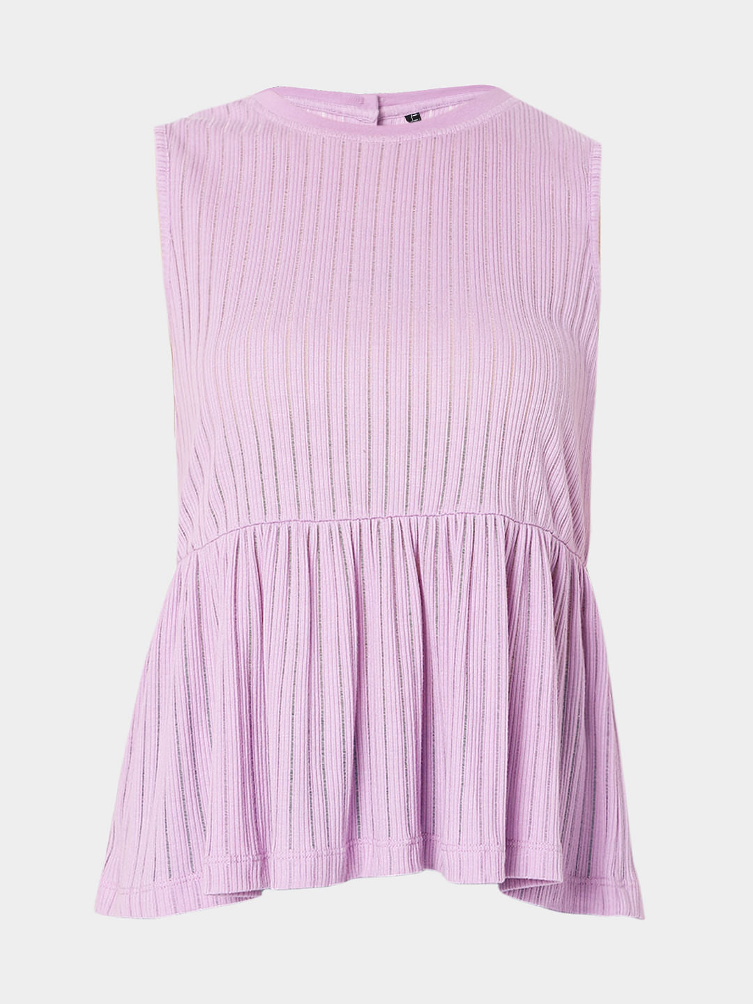 Purple Flared T-Shirt