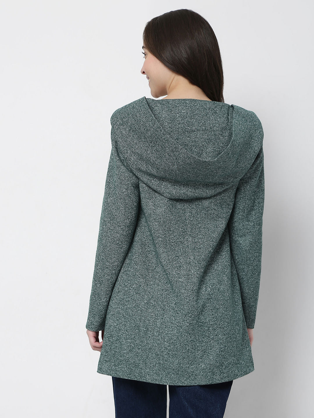 Green Hooded Coat