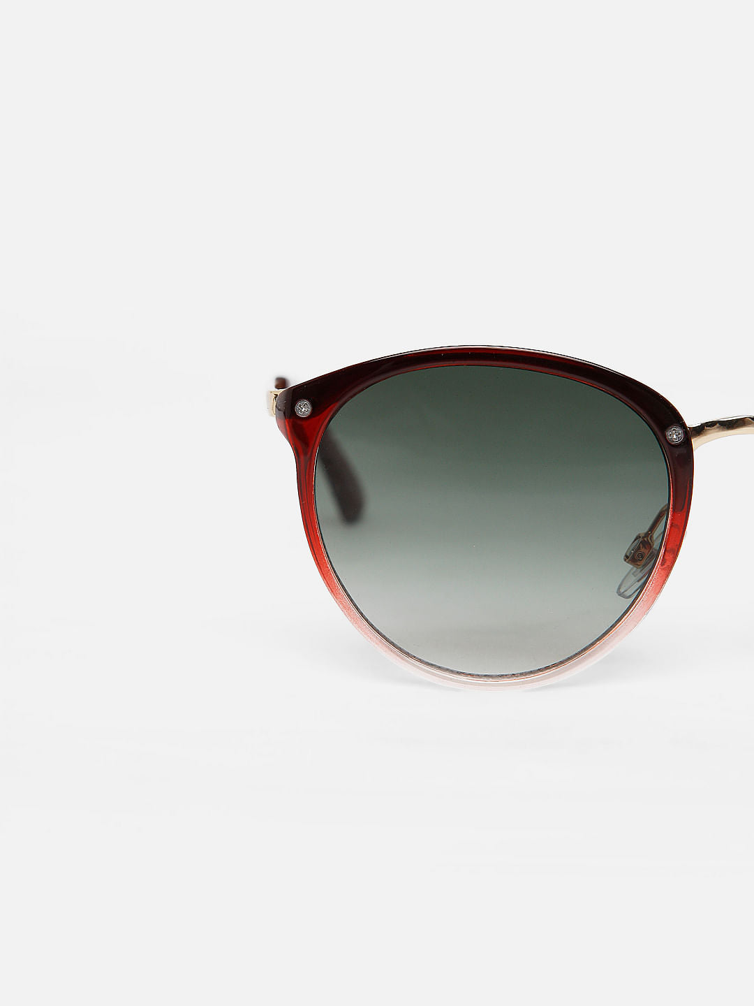 Maroon Tinted Sunglasses