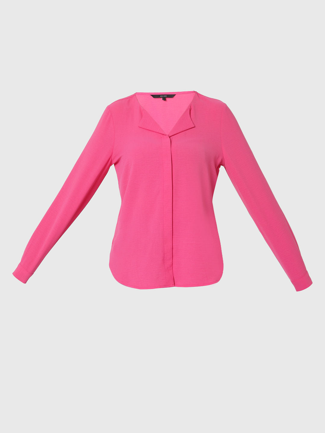 Pink Textured Shirt