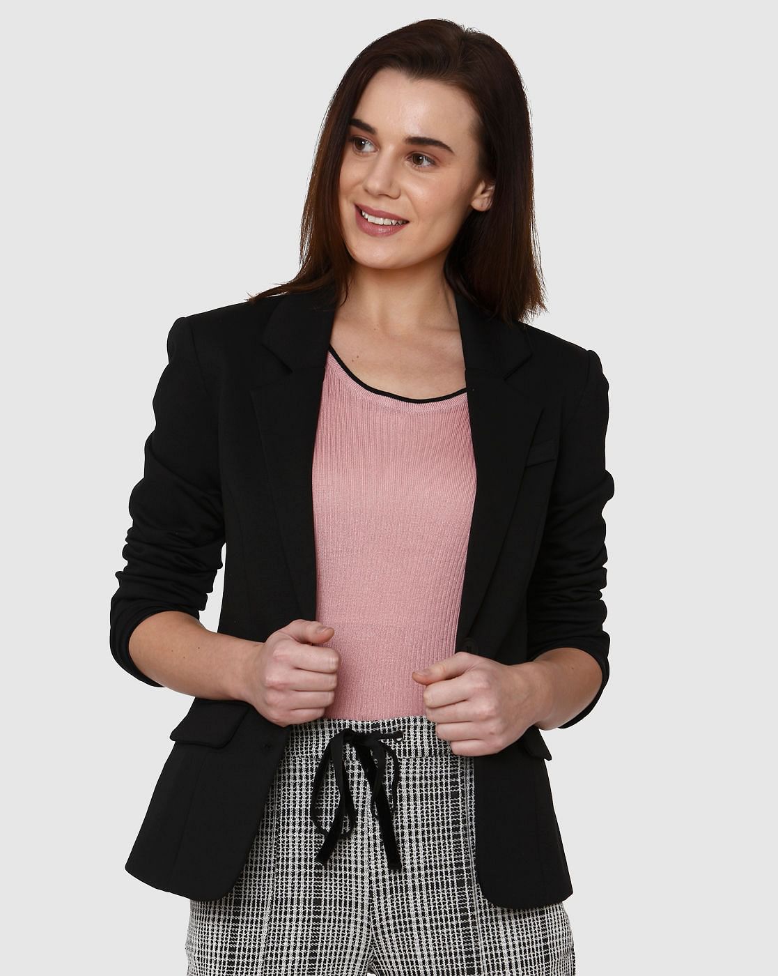 Black Slim Fit Blazer