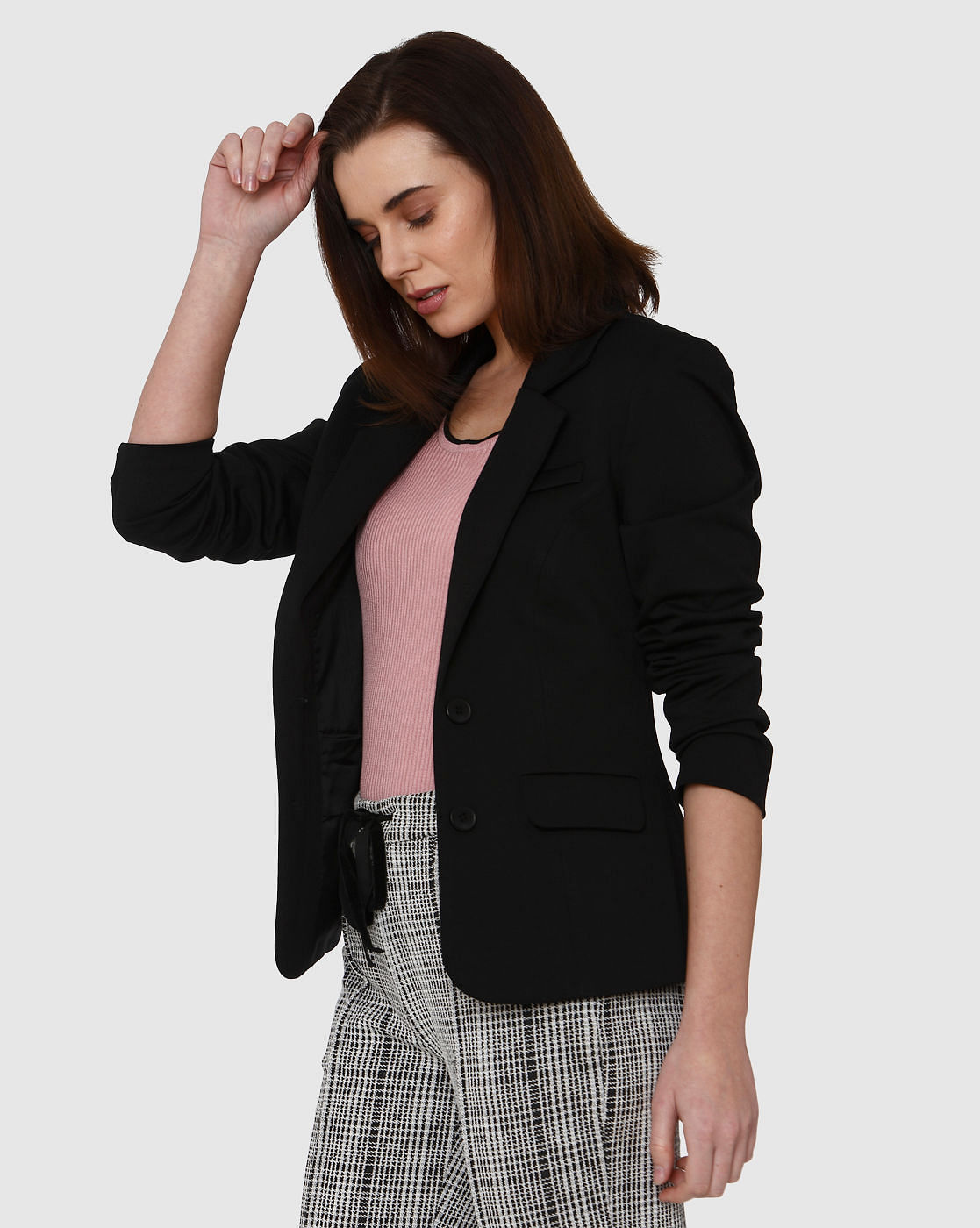 Black Slim Fit Blazer